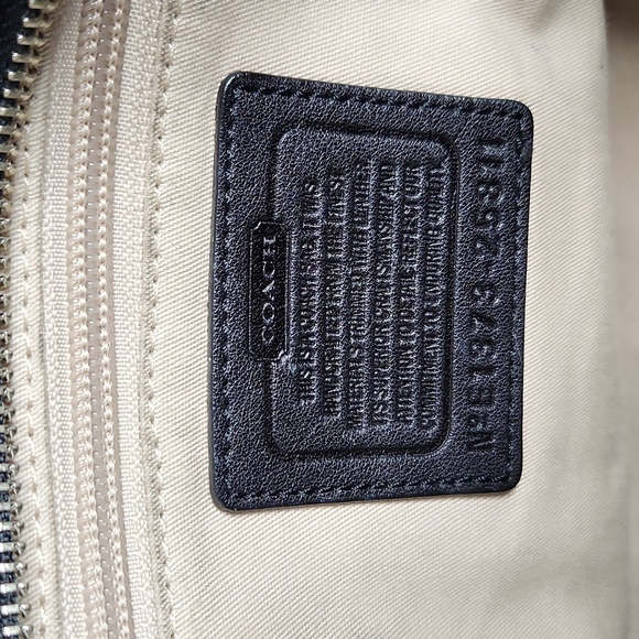 Coach Legacy Haley satchel donegal print purse carryall bag convertible - Picture 11 of 16